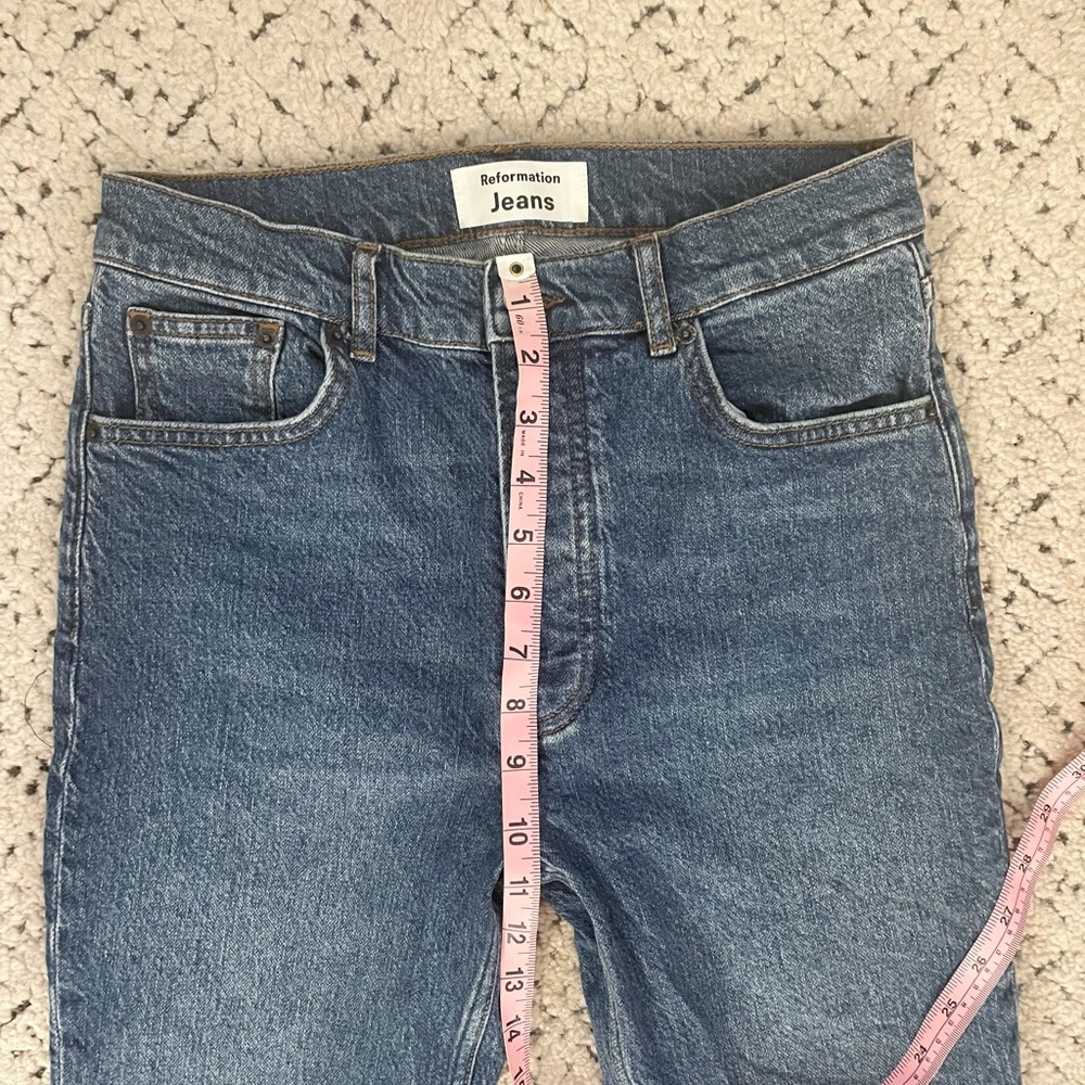 Reformation Serena High Rise Crop - Picture 7 of 8